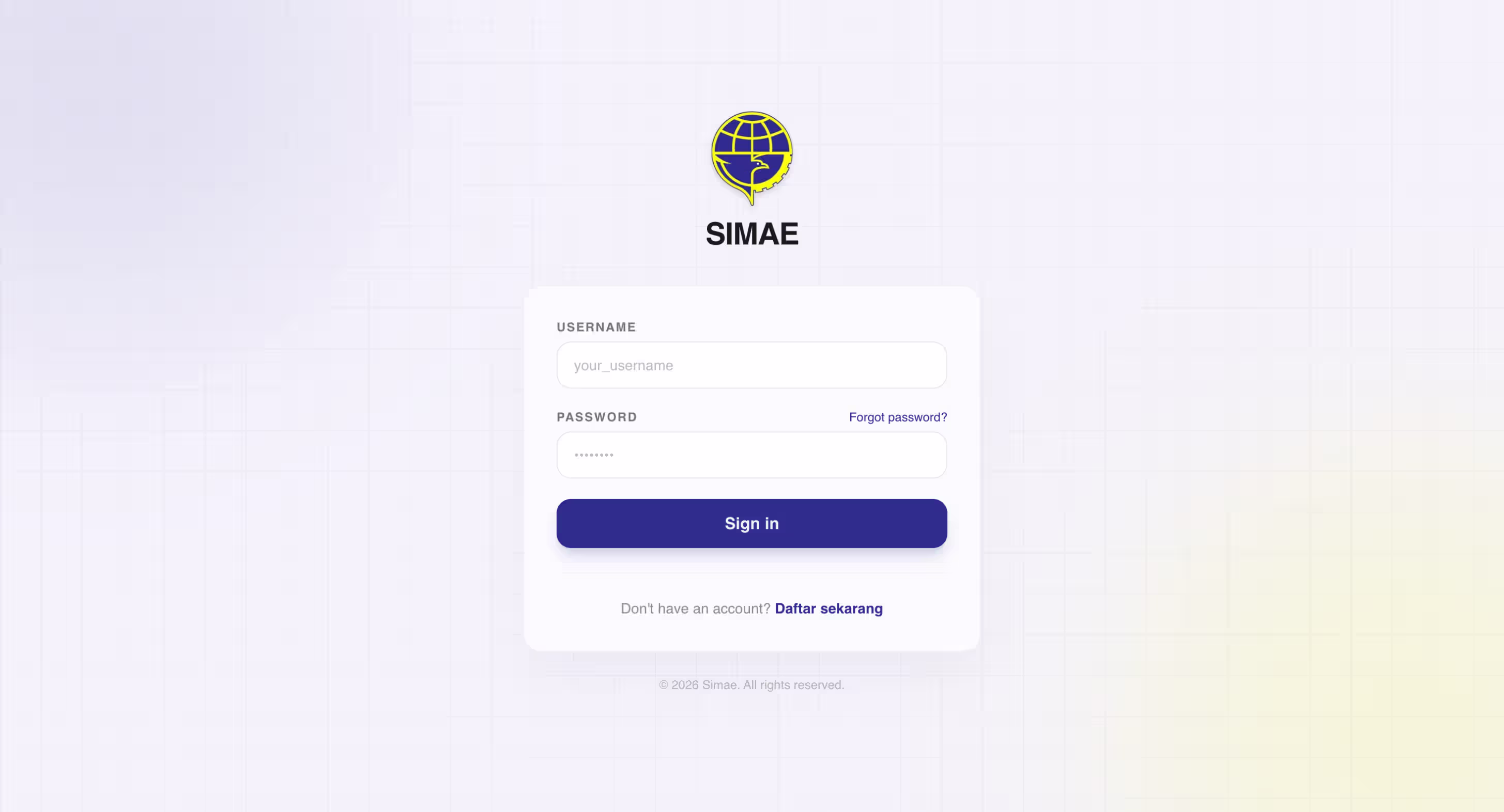 SiMAE Transportation Administration System