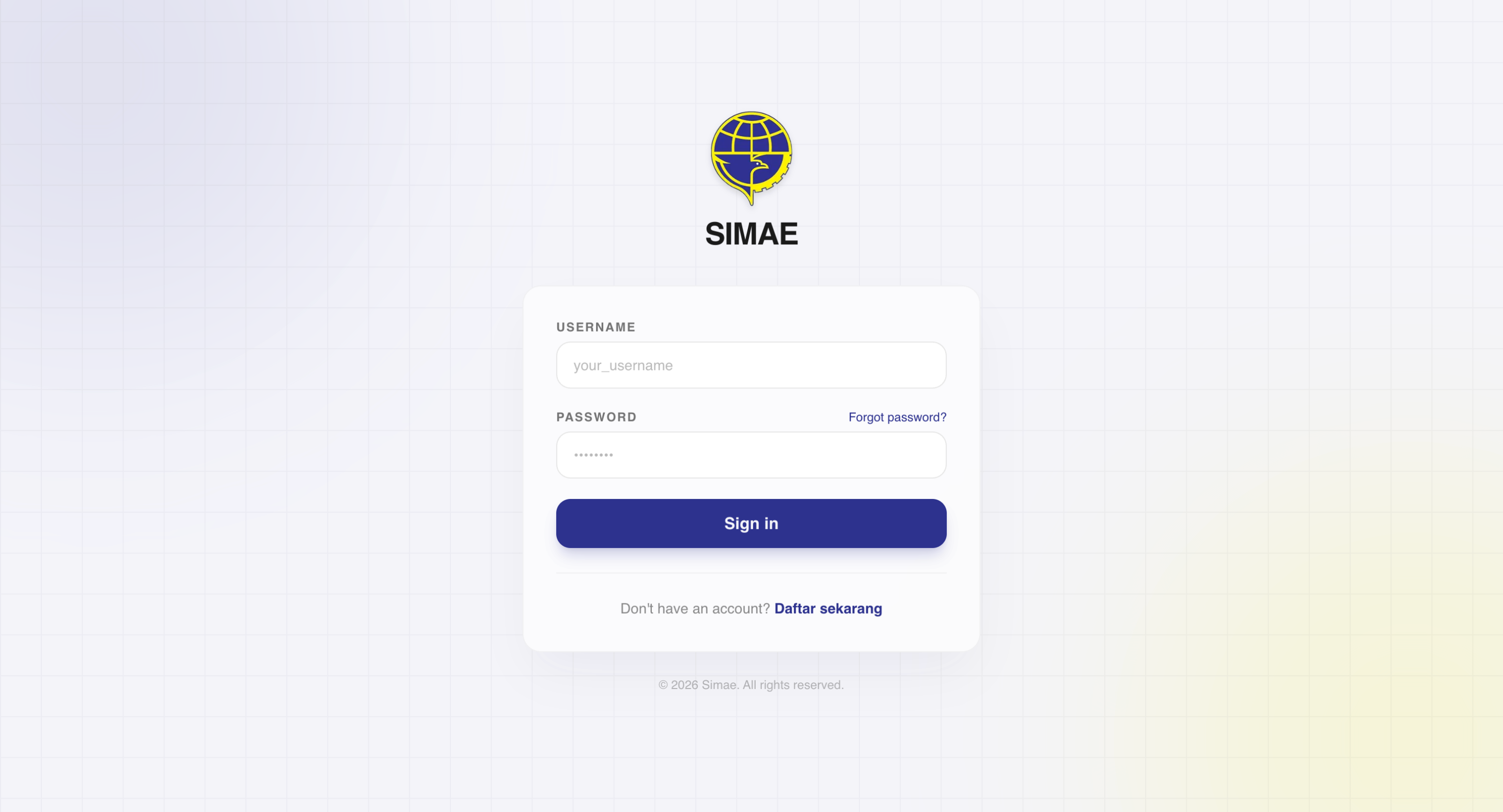 SiMAE Transportation Administration System